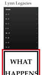 Mobile Screenshot of lynnlegacies.org